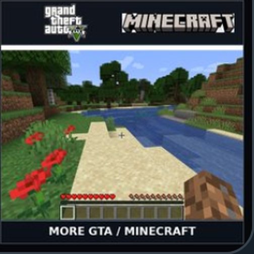 More GTA and Minecraft, screenshot